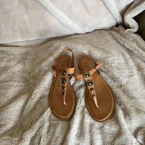 Franc sarto Carmel color sandals never worn